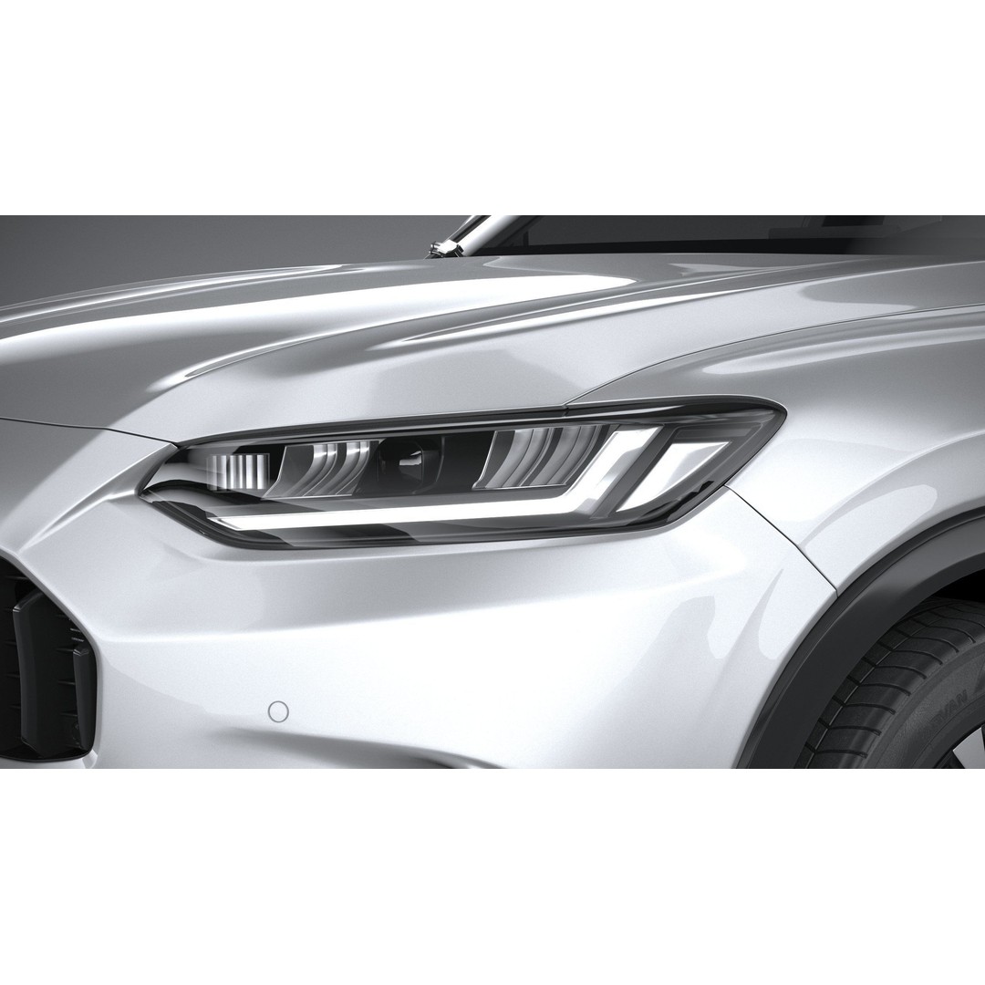 Acura ZR-V Base 2024 3D Model – High Poly SUV Asset, FBX, OBJ - View 16