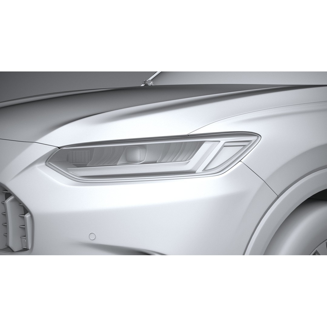 Acura ZR-V Base 2024 3D Model – High Poly SUV Asset, FBX, OBJ - View 25