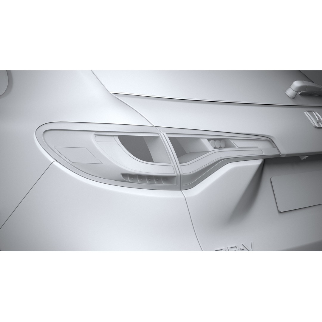 Acura ZR-V Base 2024 3D Model – High Poly SUV Asset, FBX, OBJ - View 26