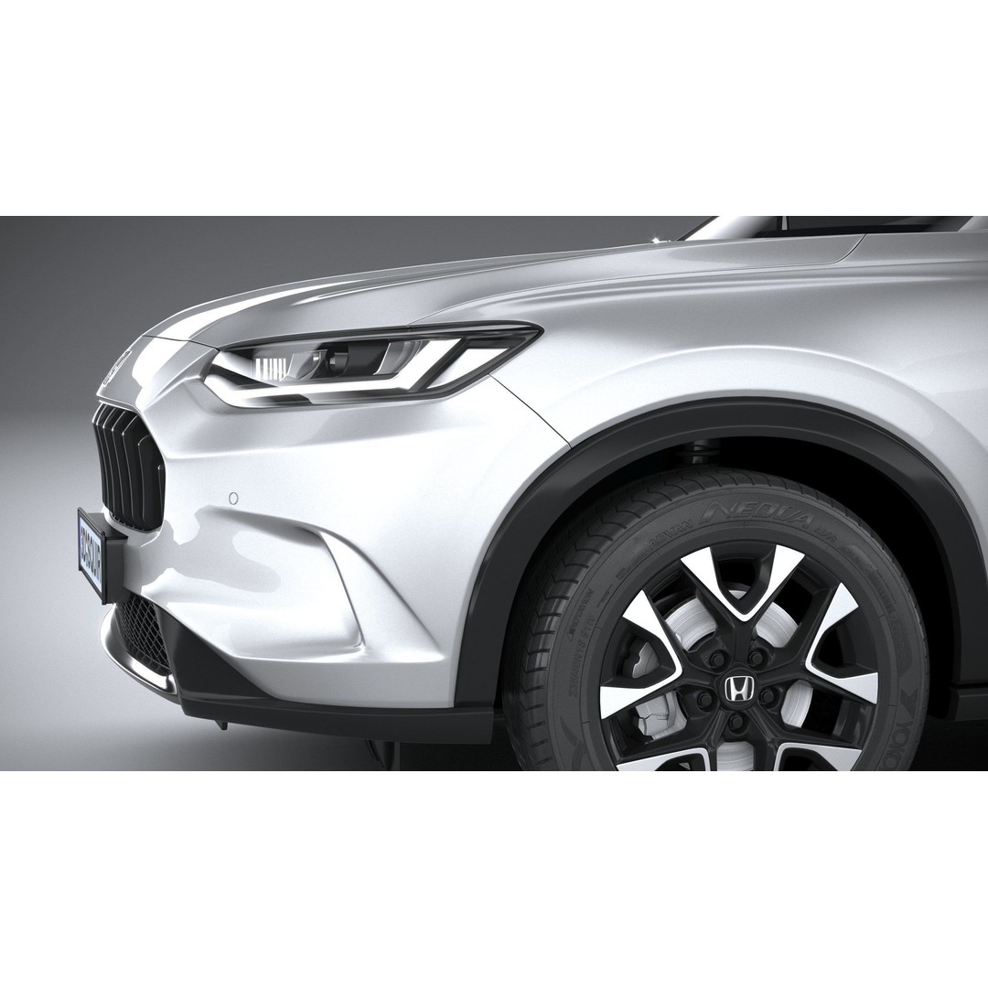 Acura ZR-V Base 2024 3D Model – High Poly SUV Asset, FBX, OBJ - View 5