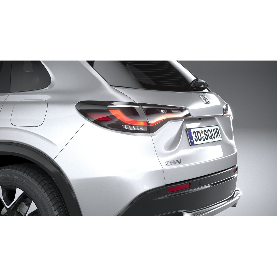 Acura ZR-V Base 2024 3D Model – High Poly SUV Asset, FBX, OBJ - View 8