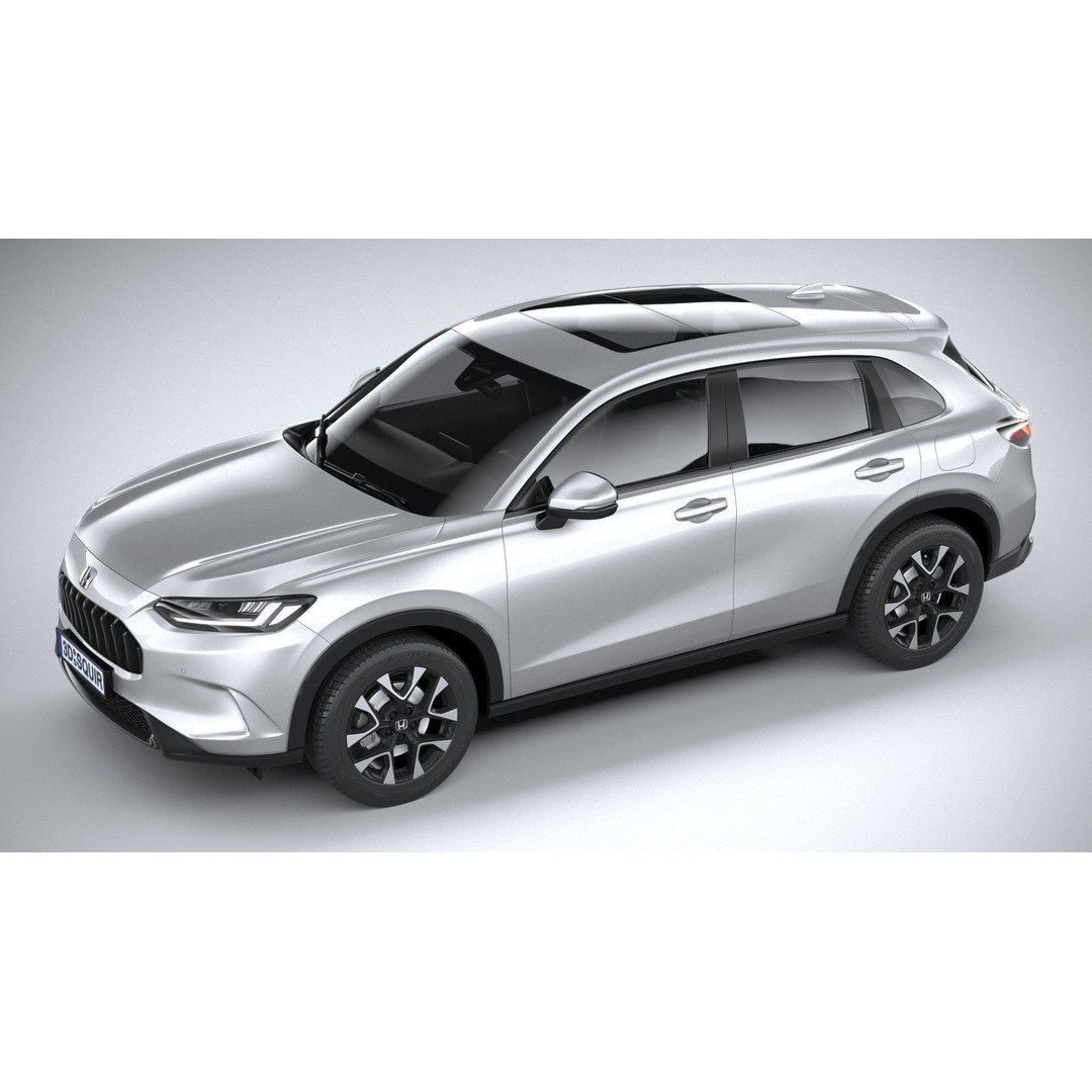 Acura ZR-V Base 2024 3D Model – High Poly SUV Asset, FBX, OBJ - View 9