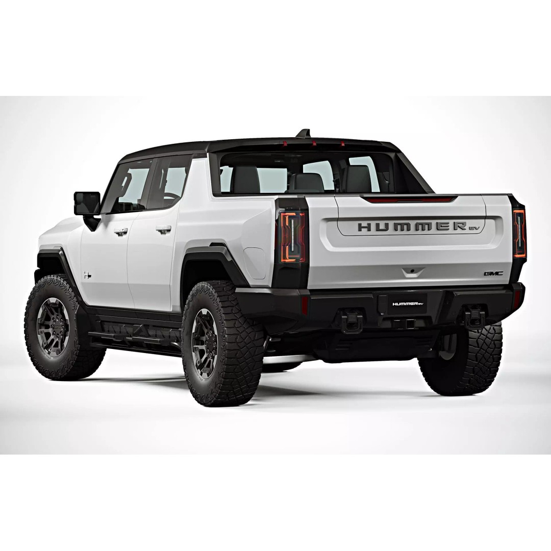 2022 GMC Hummer EV 3D Model – High Poly Game Asset, FBX & OBJ Formats - View 3