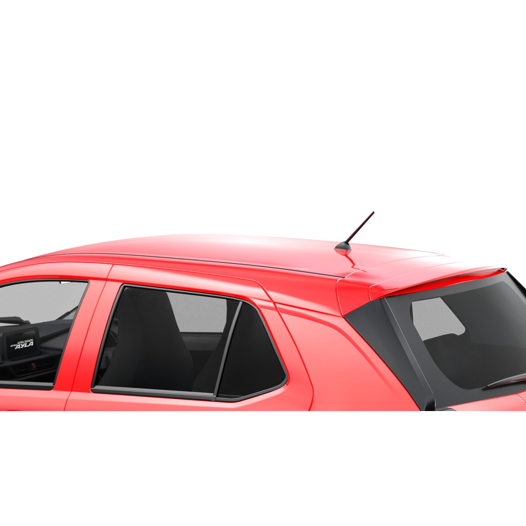 Daihatsu Ayla 2023 3D Model – Low Poly Game Asset, FBX, OBJ, Blender - View 14