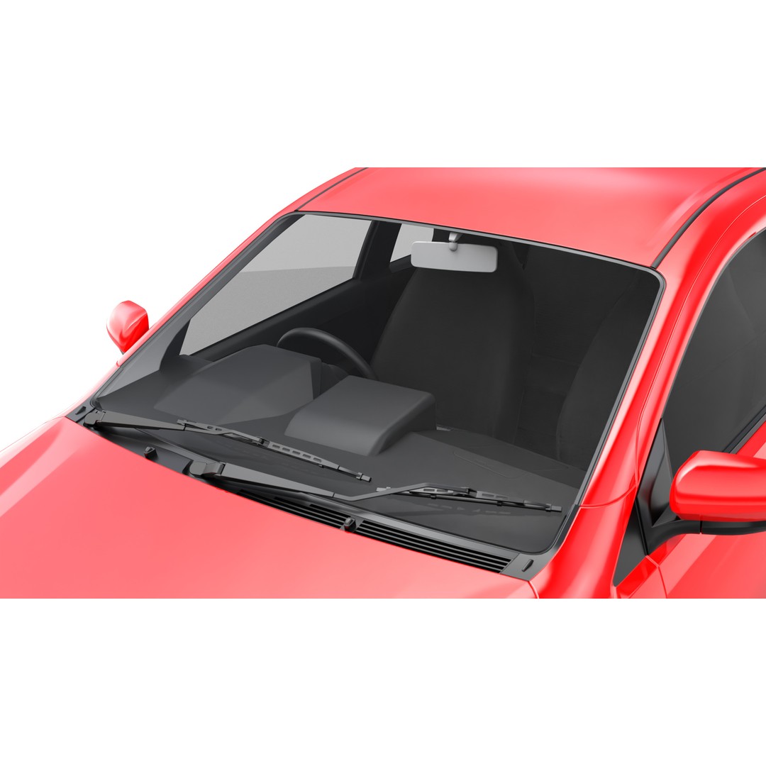 Daihatsu Ayla 2023 3D Model – Low Poly Game Asset, FBX, OBJ, Blender - View 15