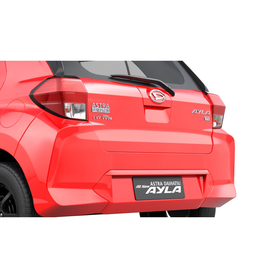 Daihatsu Ayla 2023 3D Model – Low Poly Game Asset, FBX, OBJ, Blender - View 18