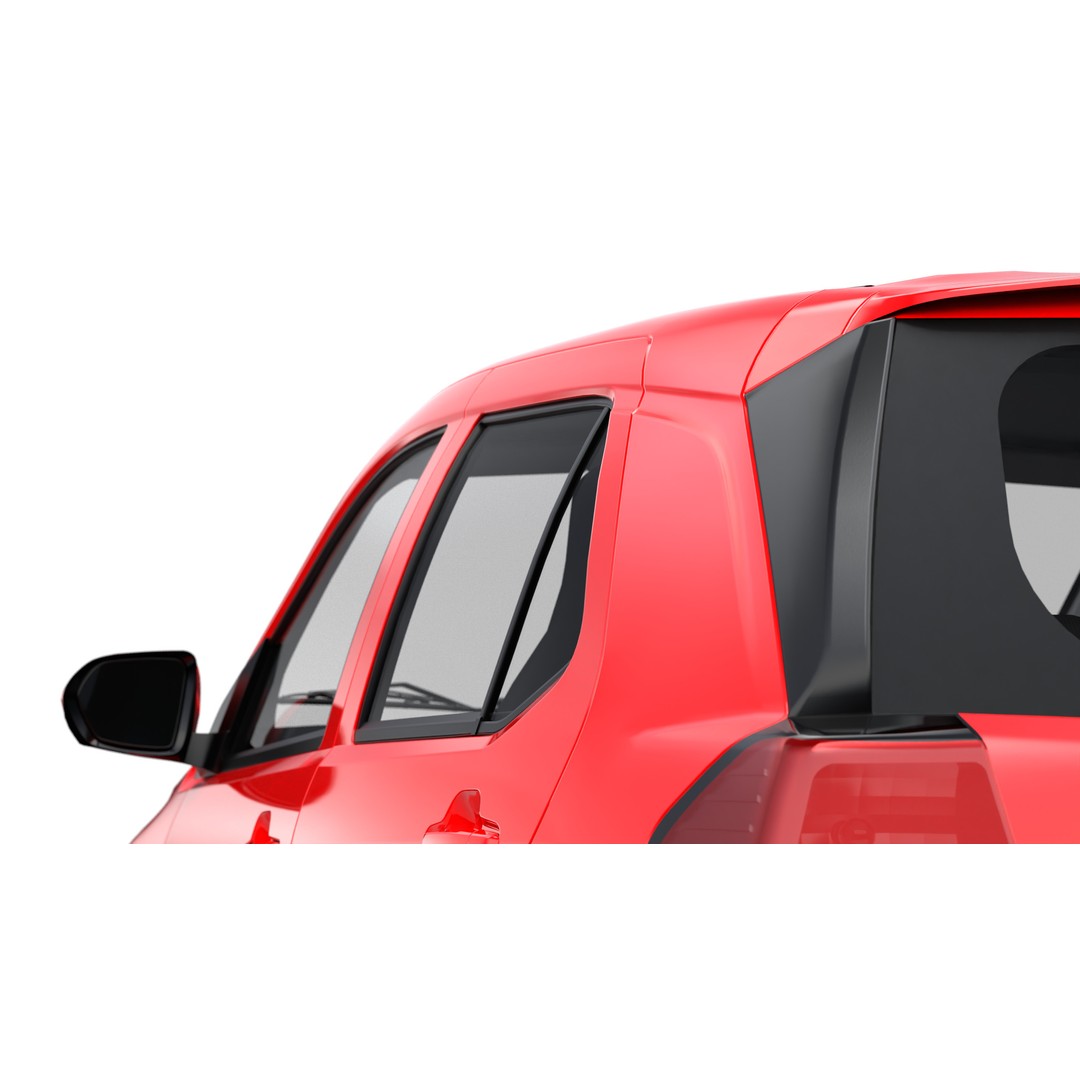 Daihatsu Ayla 2023 3D Model – Low Poly Game Asset, FBX, OBJ, Blender - View 21