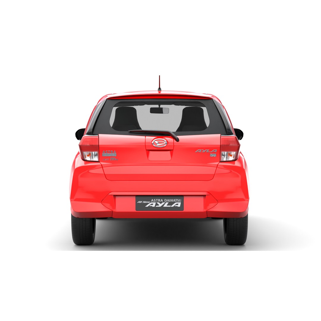 Daihatsu Ayla 2023 3D Model – Low Poly Game Asset, FBX, OBJ, Blender - View 5