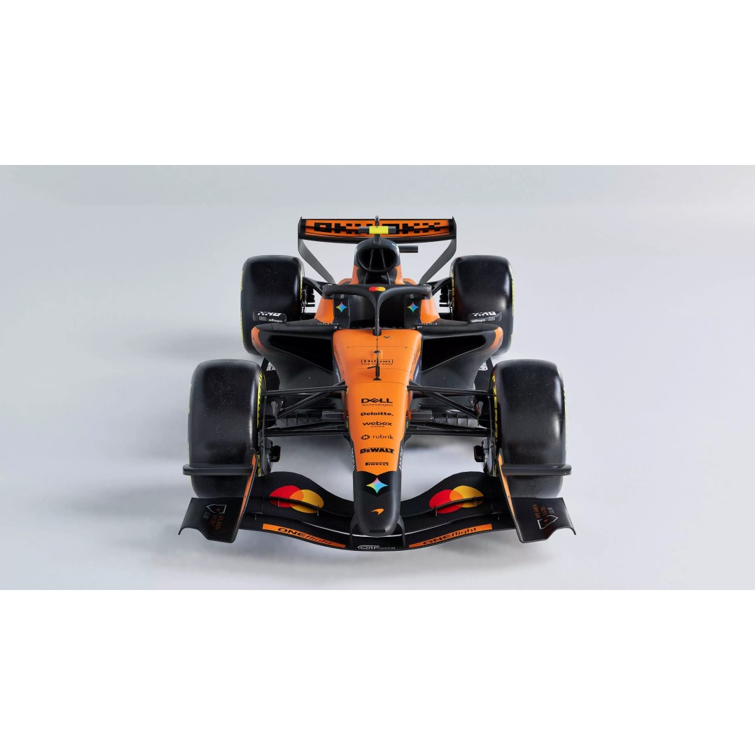 2026 McLaren MCL40 3D Model – Low Poly Game-Ready Racing Car, FBX, OBJ - View 10