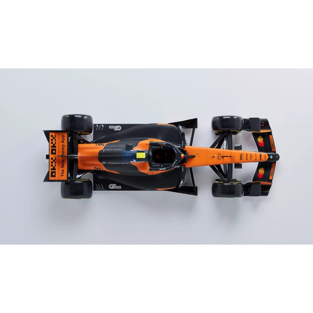 2026 McLaren MCL40 3D Model – Low Poly Game-Ready Racing Car, FBX, OBJ - View 14