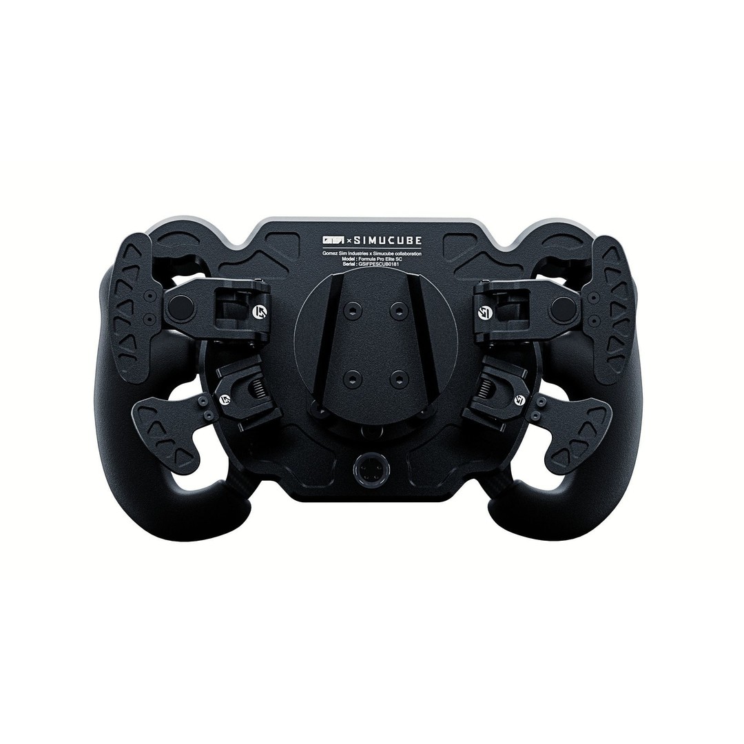 GSI x SIMUCUBE Formula Pro Elite 3D Model – High Poly Racing Wheel, FBX, OBJ - View 3