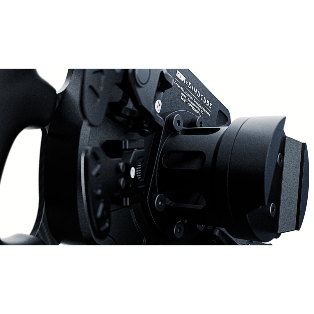 GSI x SIMUCUBE Formula Pro Elite 3D Model – High Poly Racing Wheel, FBX, OBJ - View 7