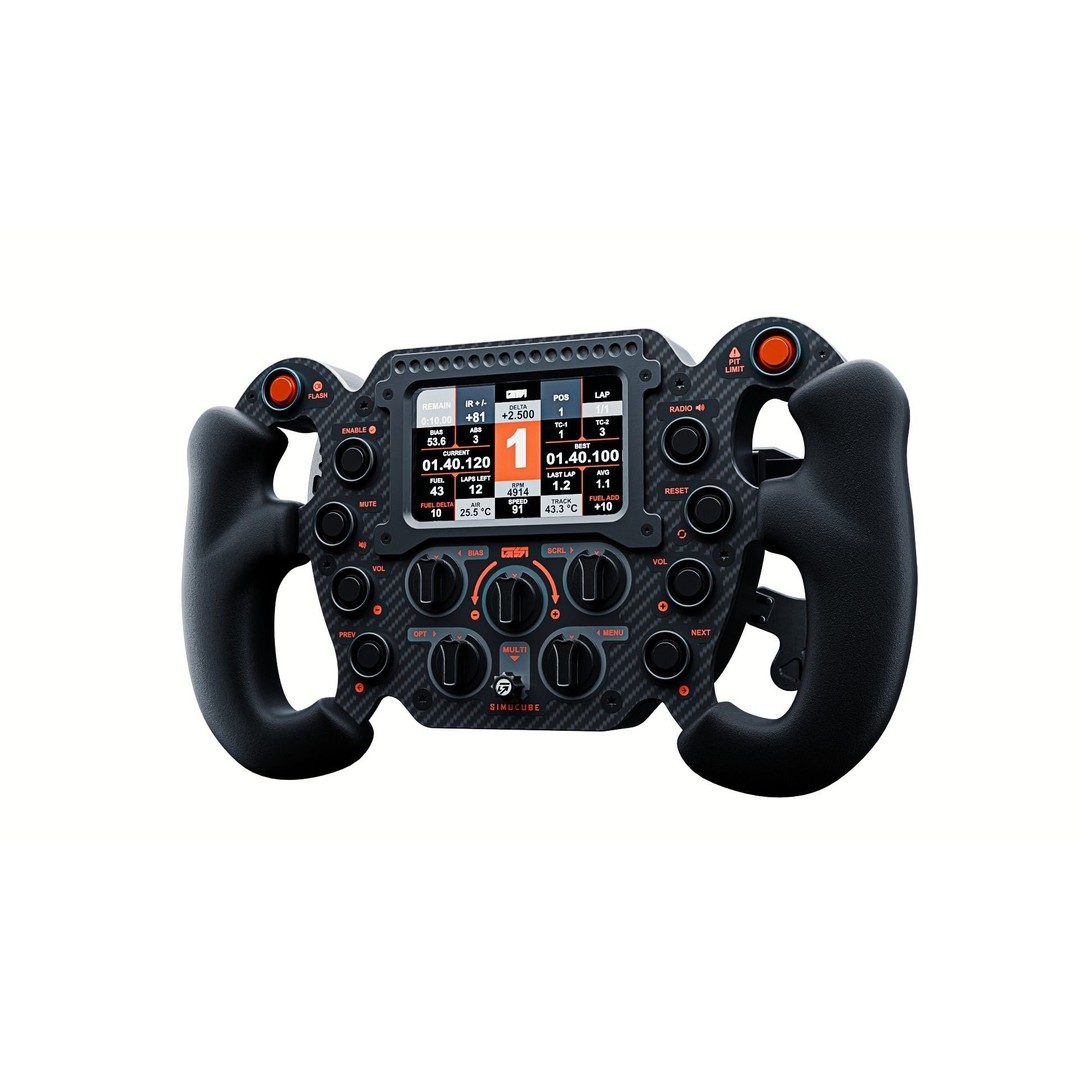 GSI x SIMUCUBE Formula Pro Elite 3D Model – High Poly Racing Wheel, FBX, OBJ - View 8