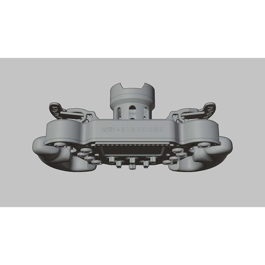 GSI x SIMUCUBE Formula Pro Elite 3D Model – High Poly Racing Wheel, FBX, OBJ - View 9