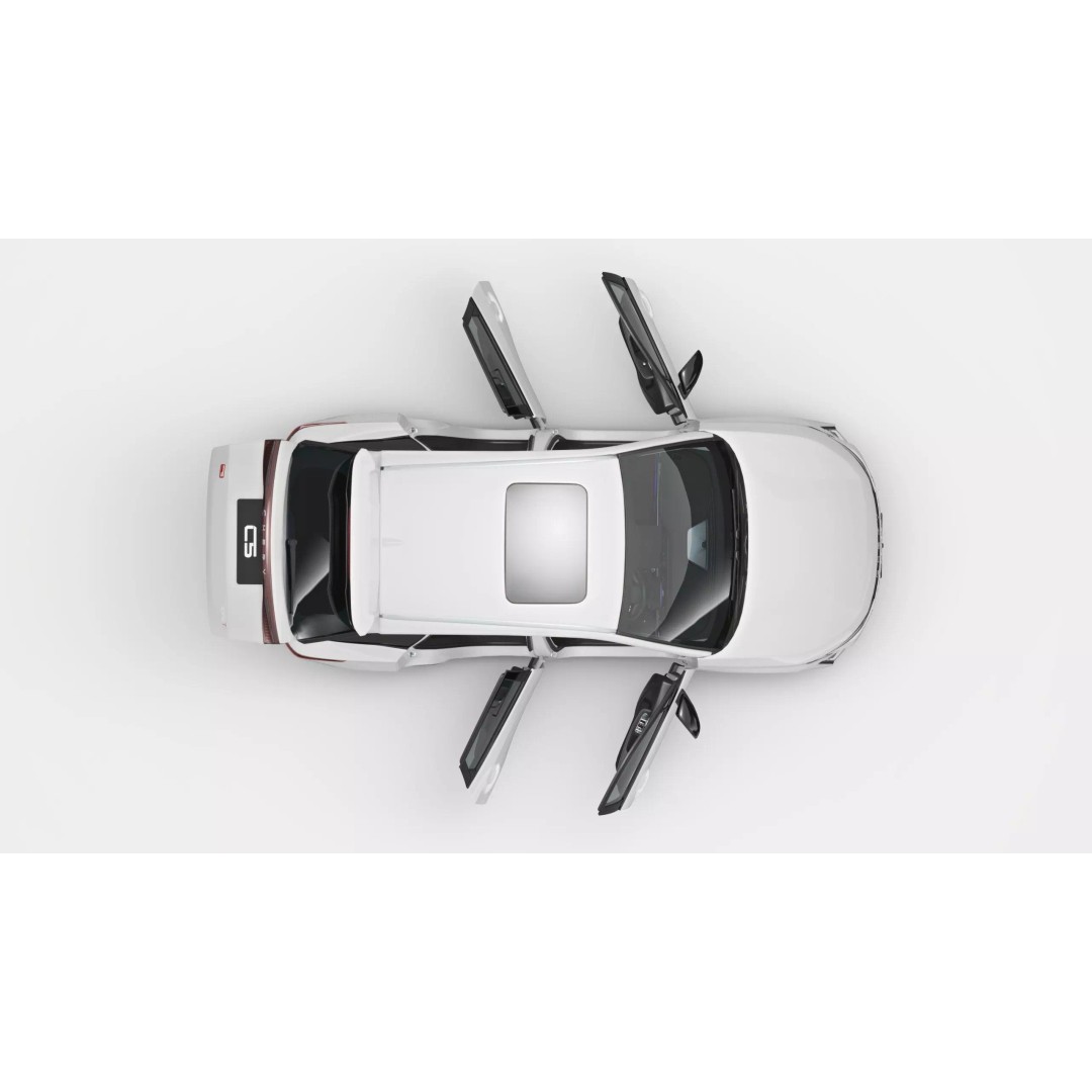 2026 Chery Omoda 5 SHS-H 3D Model – Right Hand Drive with Interior, FBX - View 13