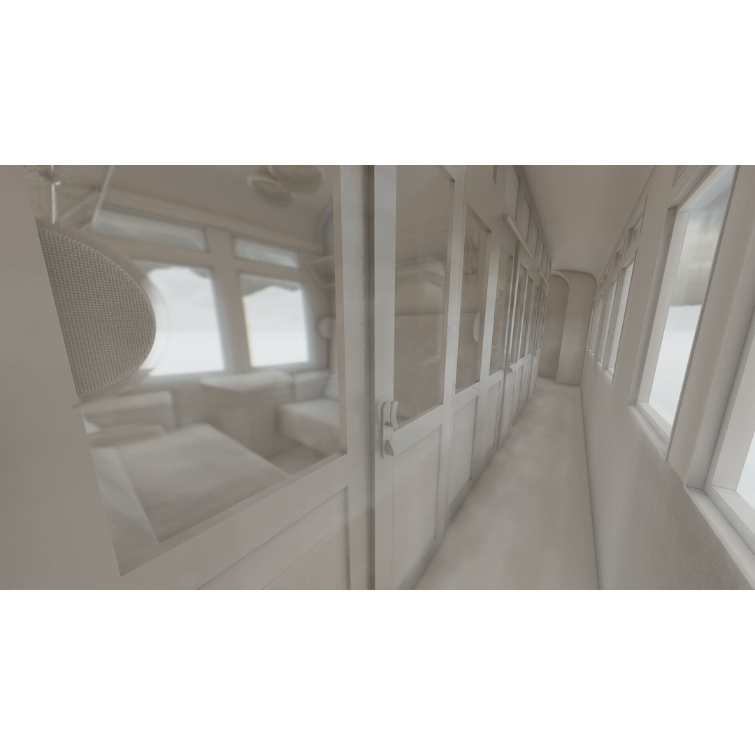 Vintage Steam Train 3D Model – Detailed Retro Rail Asset, FBX & OBJ - View 41