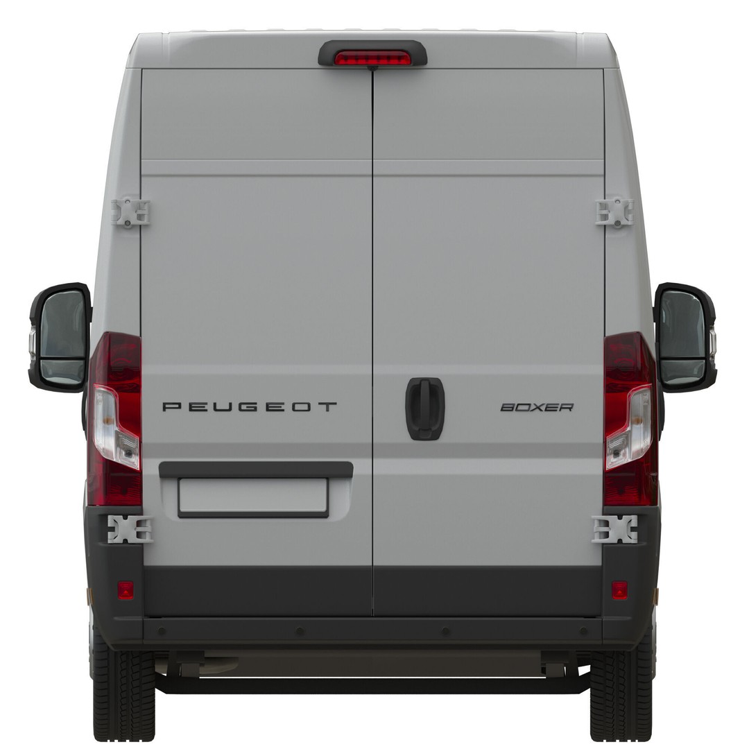 2024 Peugeot BOXER L4H2 3D Model – Detailed Interior, Game-Ready, FBX - View 10