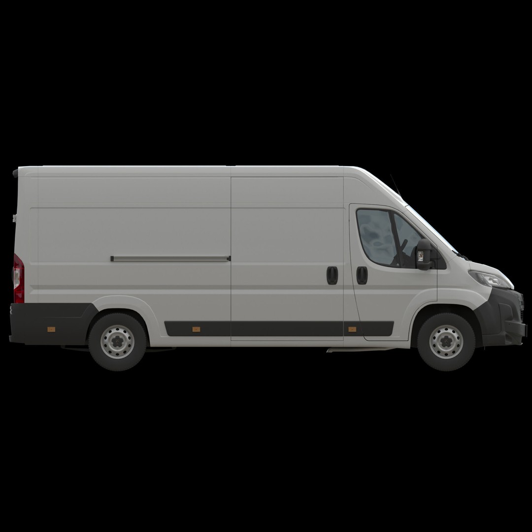 2024 Peugeot BOXER L4H2 3D Model – Detailed Interior, Game-Ready, FBX - View 11