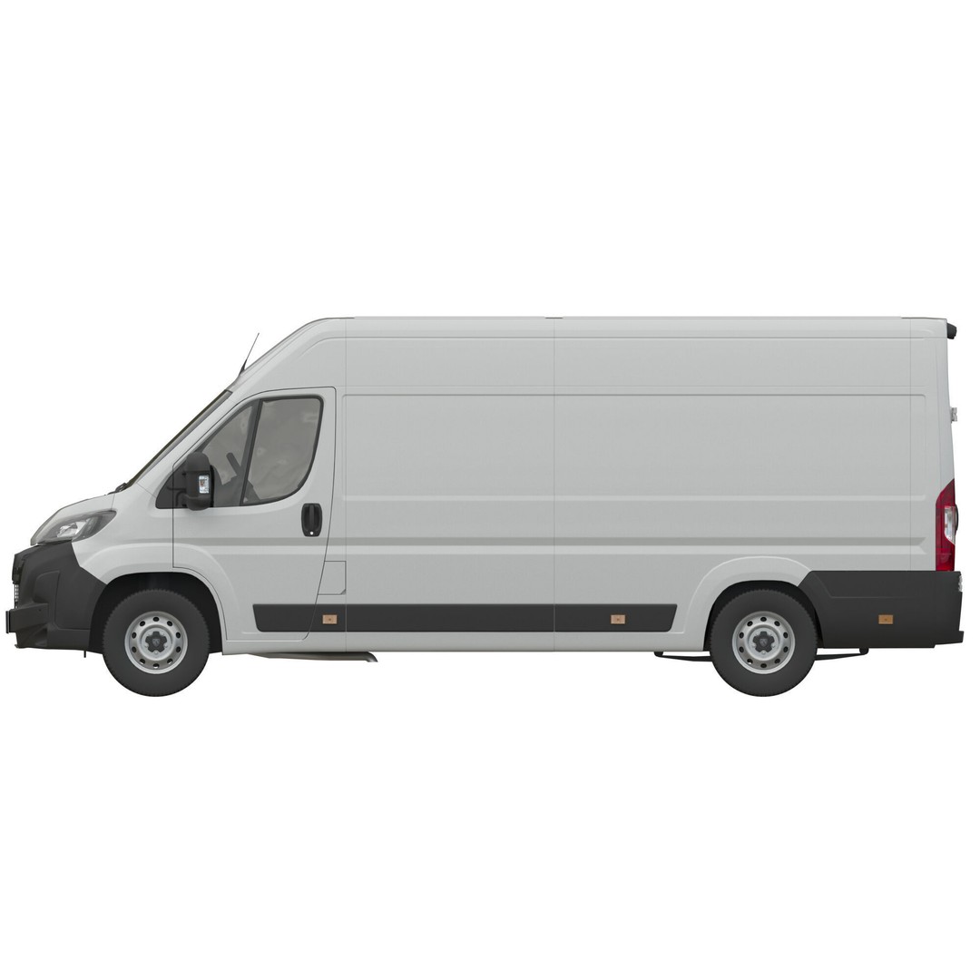 2024 Peugeot BOXER L4H2 3D Model – Detailed Interior, Game-Ready, FBX - View 12