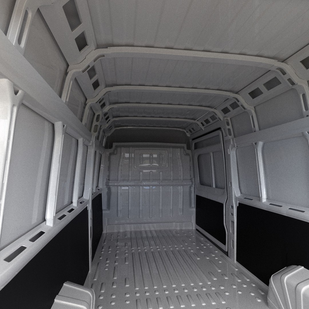 2024 Peugeot BOXER L4H2 3D Model – Detailed Interior, Game-Ready, FBX - View 25