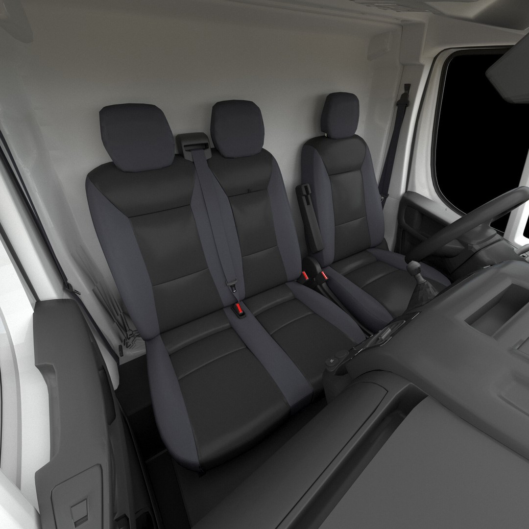 2024 Peugeot BOXER L4H2 3D Model – Detailed Interior, Game-Ready, FBX - View 29