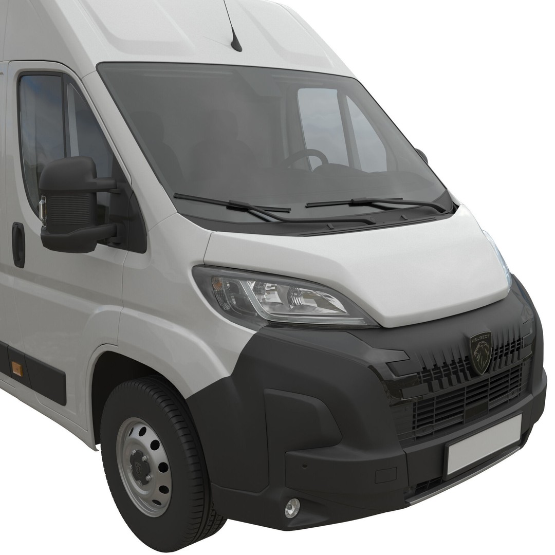 2024 Peugeot BOXER L4H2 3D Model – Detailed Interior, Game-Ready, FBX - View 7