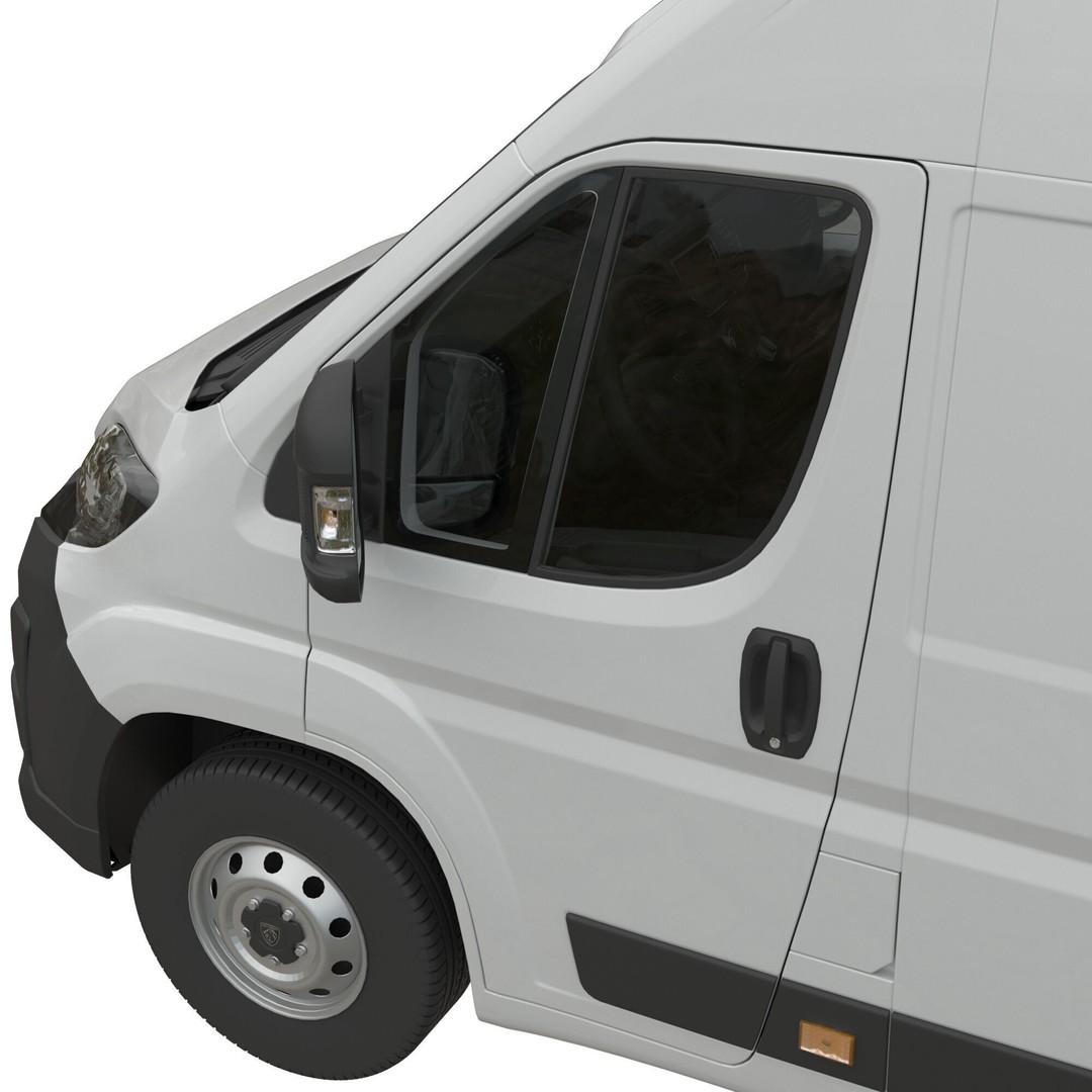 2024 Peugeot BOXER L4H2 3D Model – Detailed Interior, Game-Ready, FBX - View 8