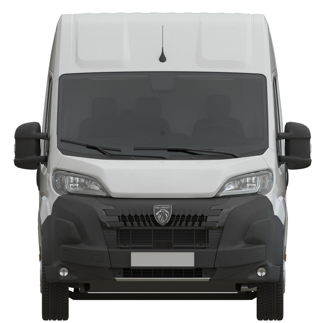 2024 Peugeot BOXER L4H2 3D Model – Detailed Interior, Game-Ready, FBX - View 9