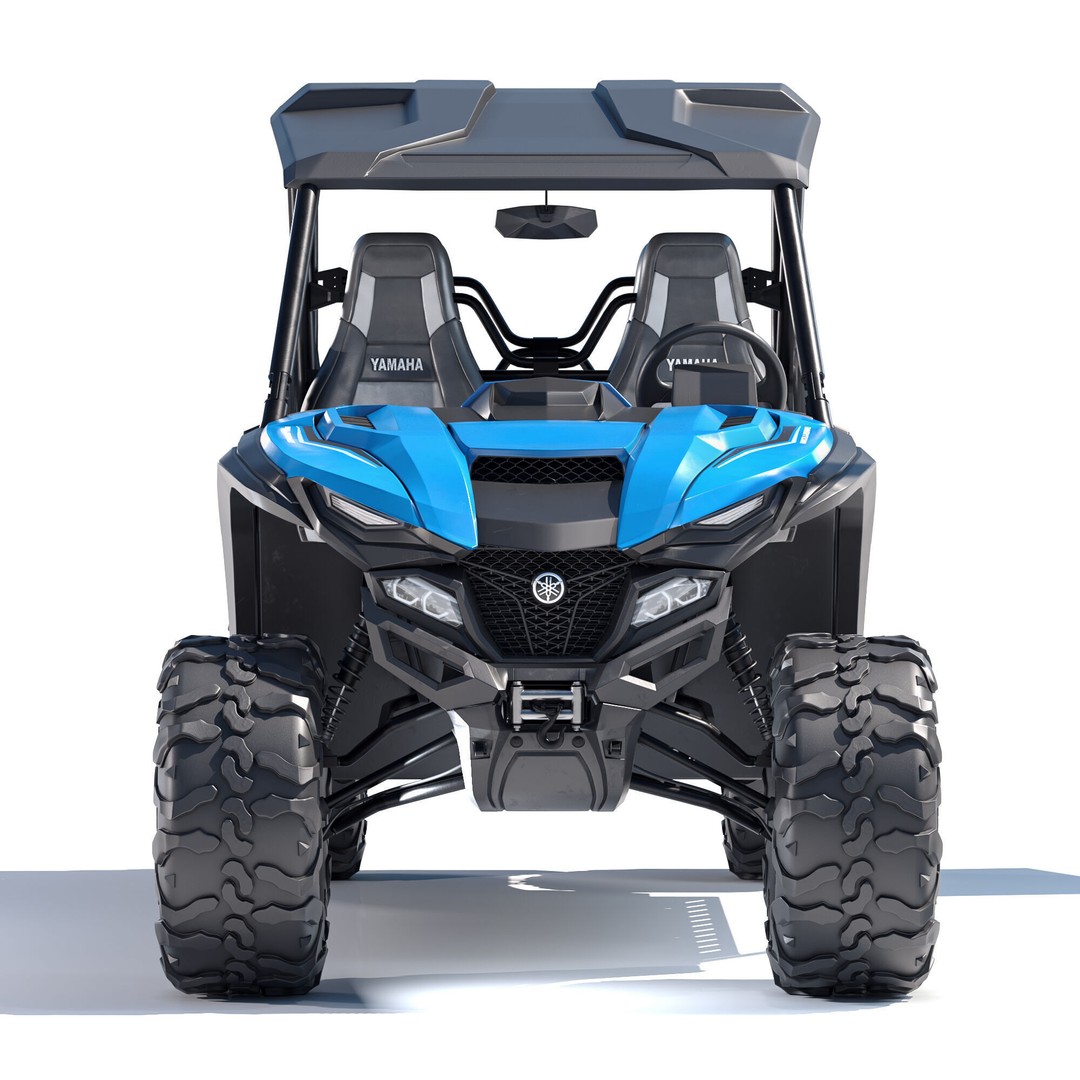 Yamaha Wolverine RMAX 4 1000 LE 3D Model – Realistic Utility Vehicle, FBX - View 4