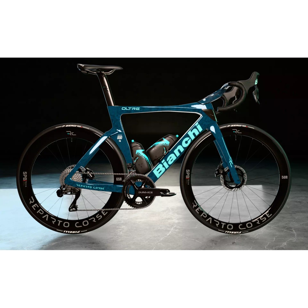 Bianchi Oltre RC 3D Model – High Poly Road Bike with PBR Textures - View 2