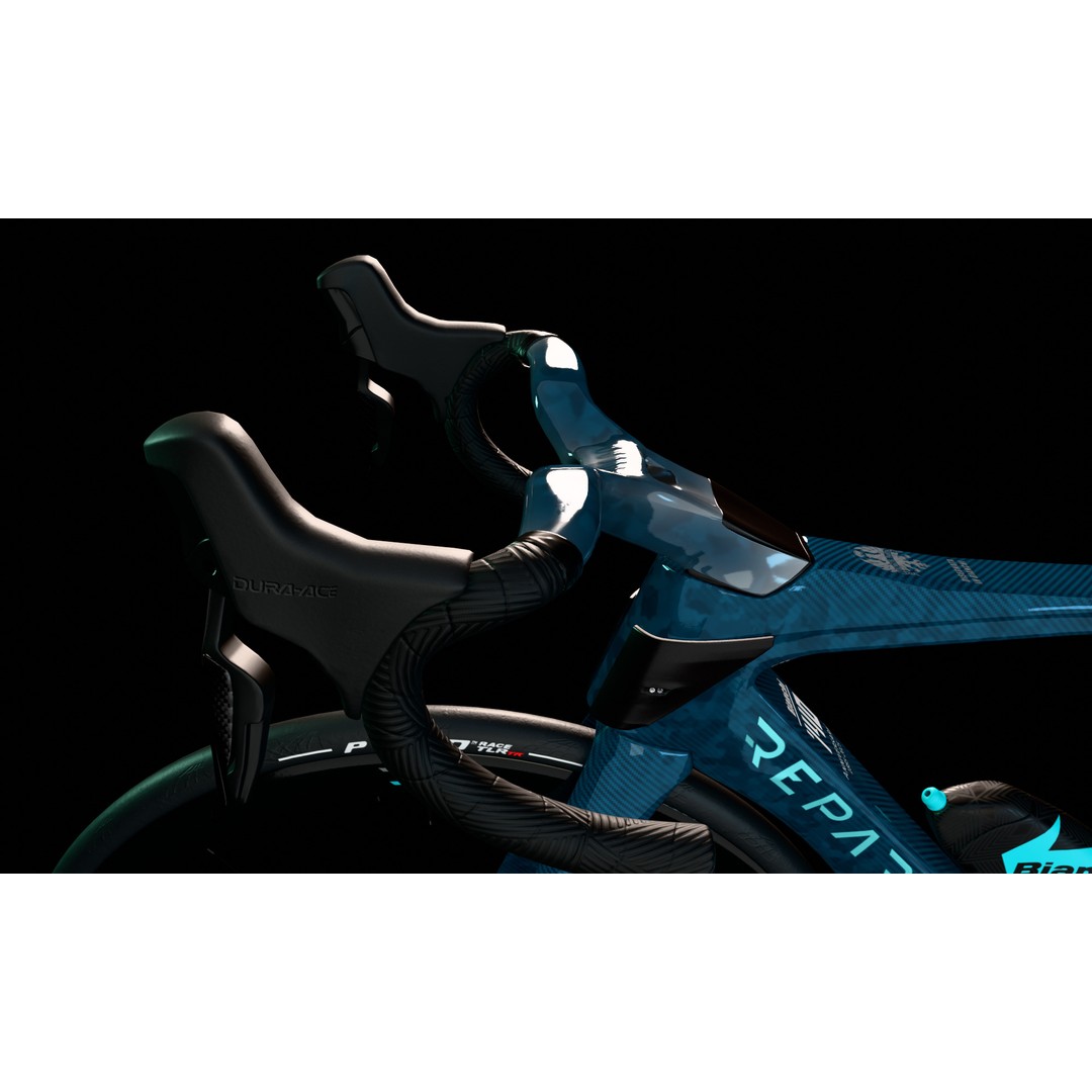 Bianchi Oltre RC 3D Model – High Poly Road Bike with PBR Textures - View 3