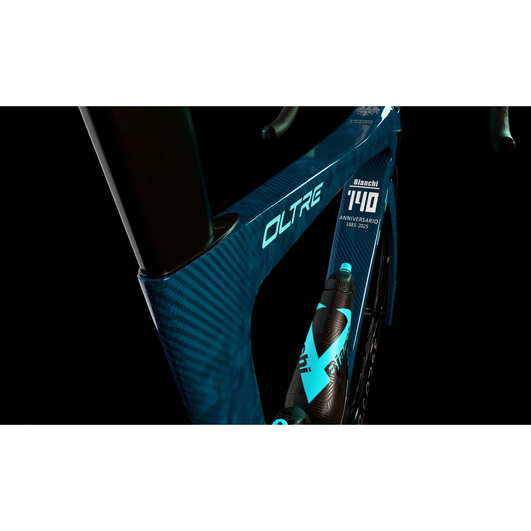 Bianchi Oltre RC 3D Model – High Poly Road Bike with PBR Textures - View 5