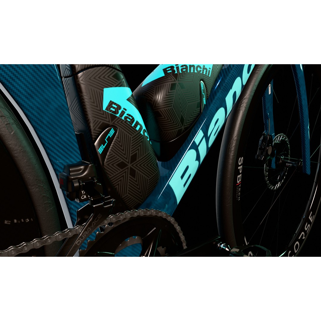 Bianchi Oltre RC 3D Model – High Poly Road Bike with PBR Textures - View 6