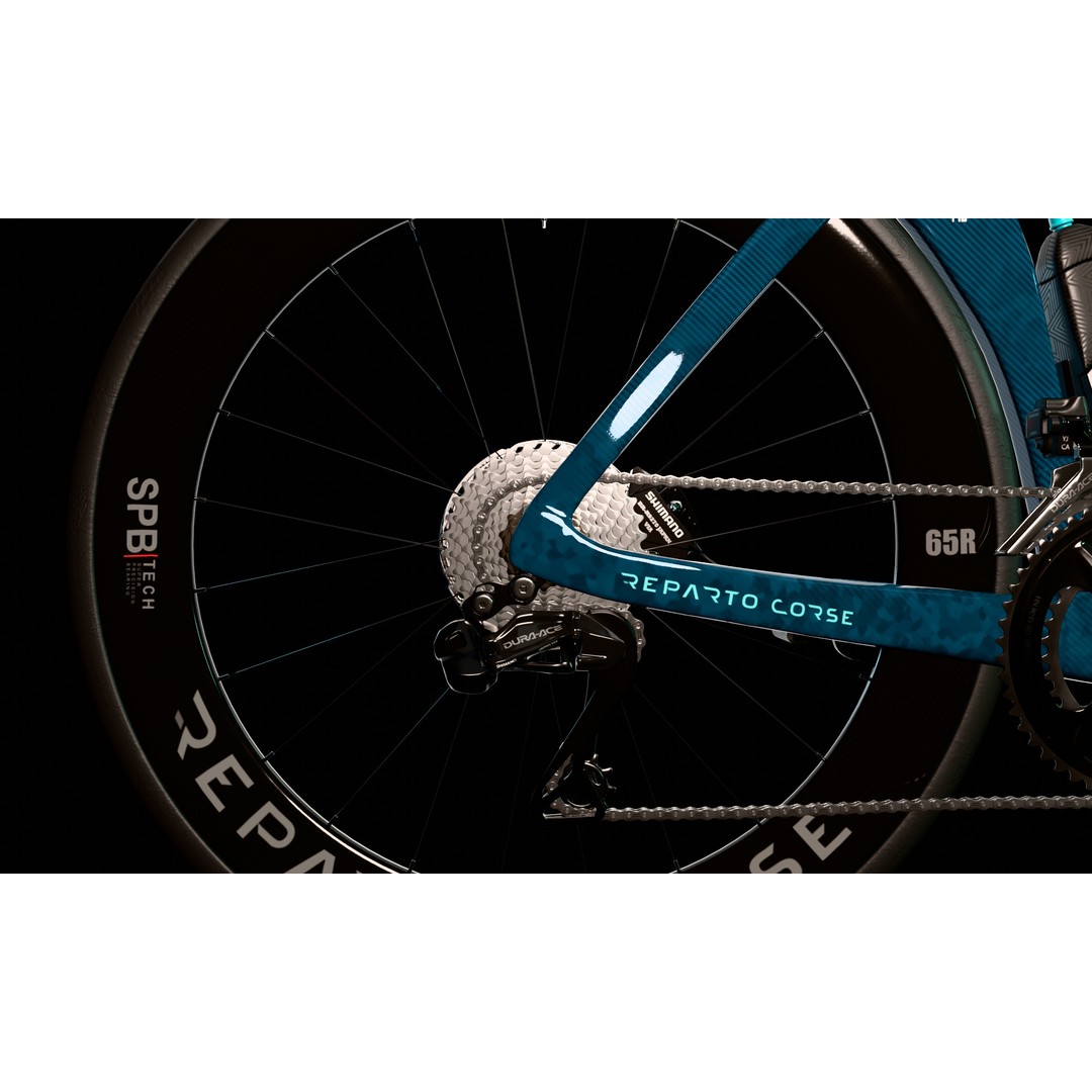 Bianchi Oltre RC 3D Model – High Poly Road Bike with PBR Textures - View 8