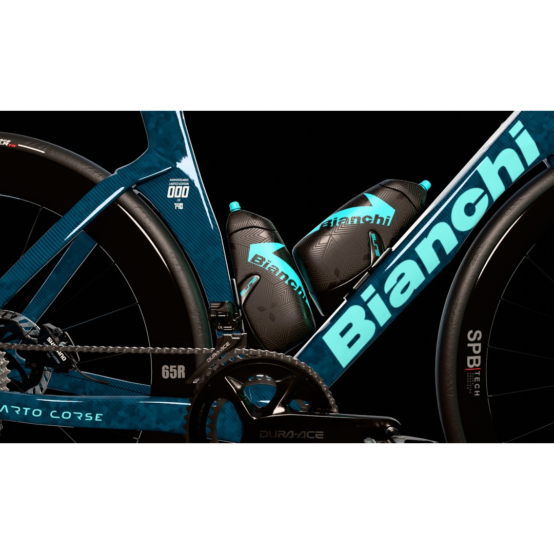 Bianchi Oltre RC 3D Model – High Poly Road Bike with PBR Textures - View 9