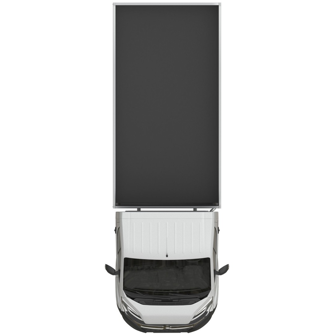 Citroen Jumper L4H1 3D Model – Low Roof Commercial Van, FBX, OBJ - View 13