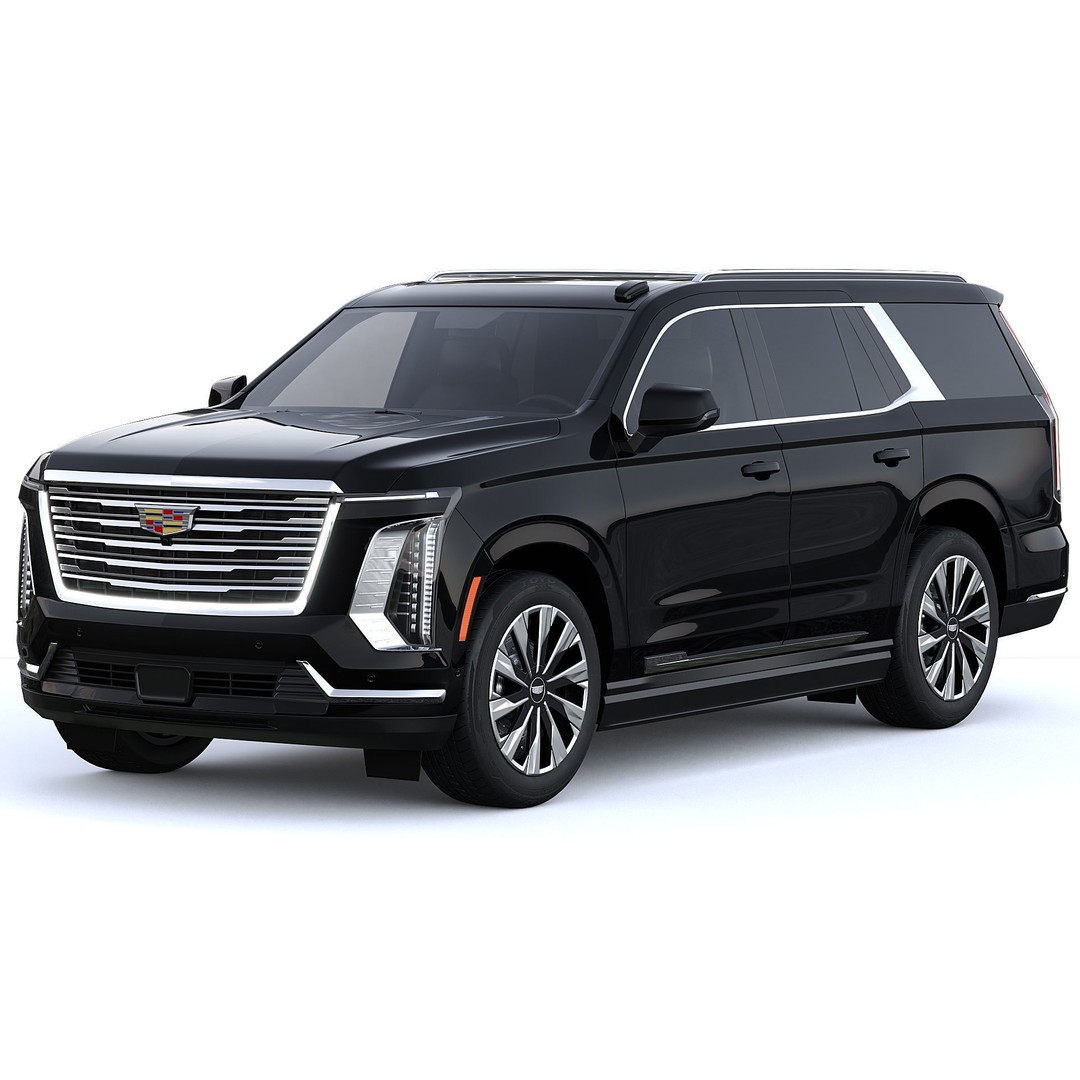 Cadillac Escalade 3D Model – Luxury SUV, PBR Textures, FBX - View 11