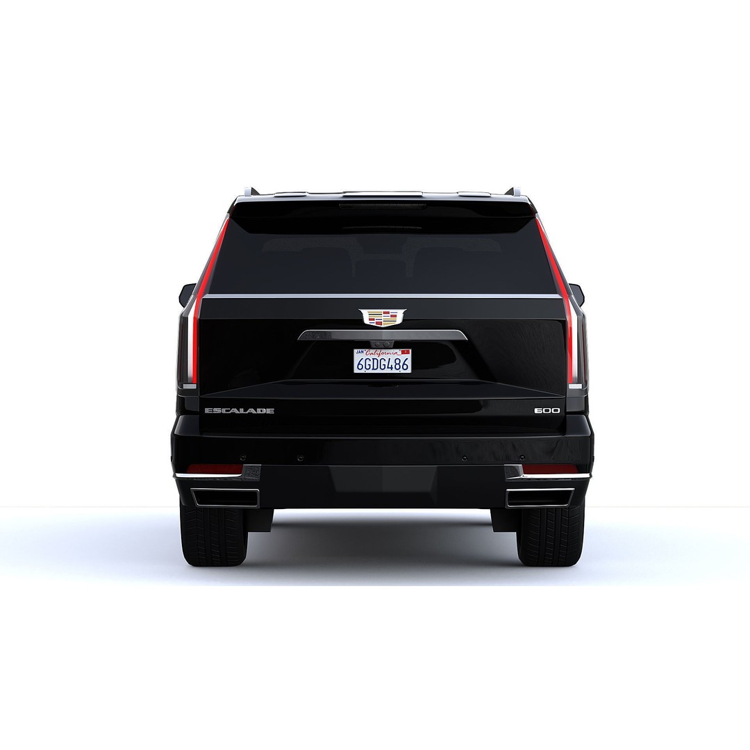 Cadillac Escalade 3D Model – Luxury SUV, PBR Textures, FBX - View 15