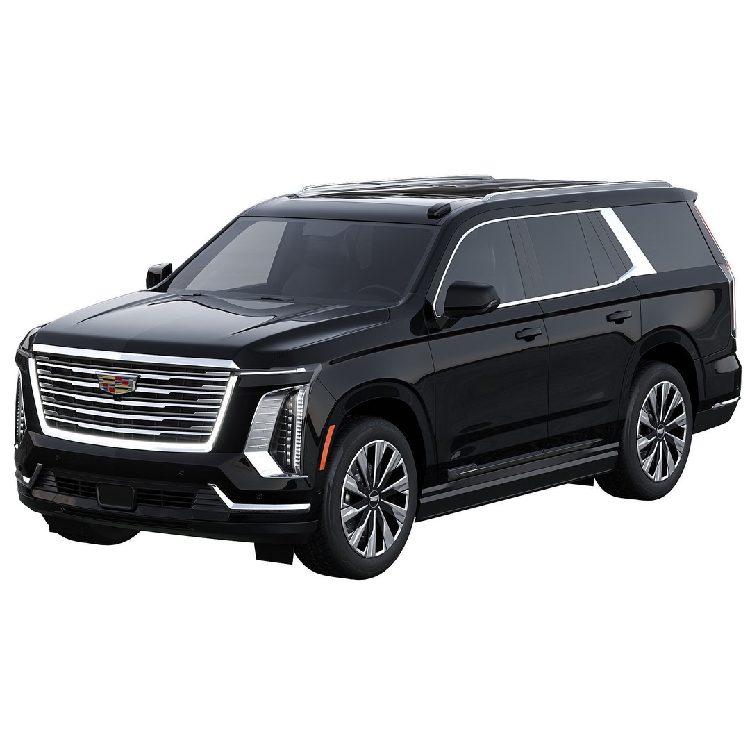 Cadillac Escalade 3D Model – Luxury SUV, PBR Textures, FBX - View 16