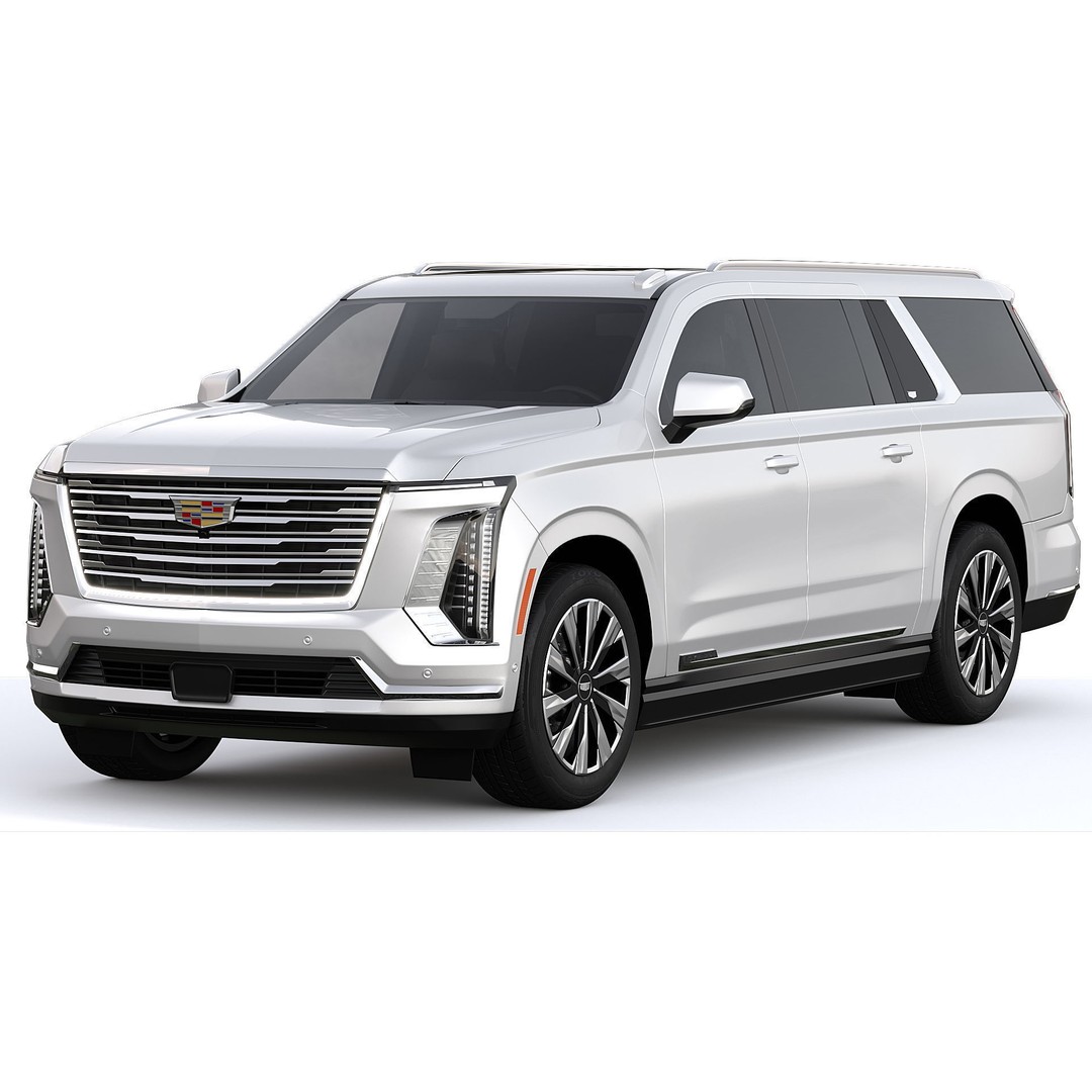 Cadillac Escalade 3D Model – Luxury SUV, PBR Textures, FBX - View 3