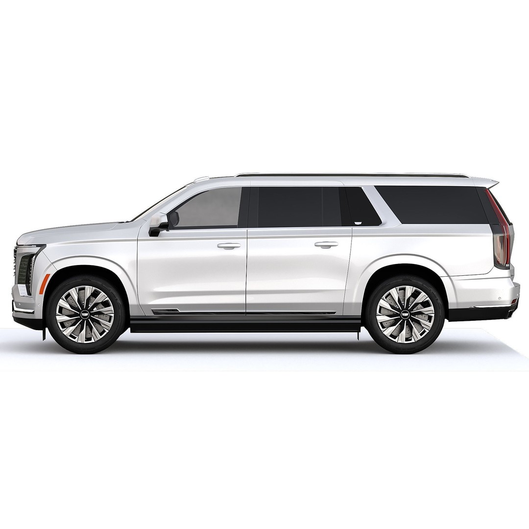 Cadillac Escalade 3D Model – Luxury SUV, PBR Textures, FBX - View 5