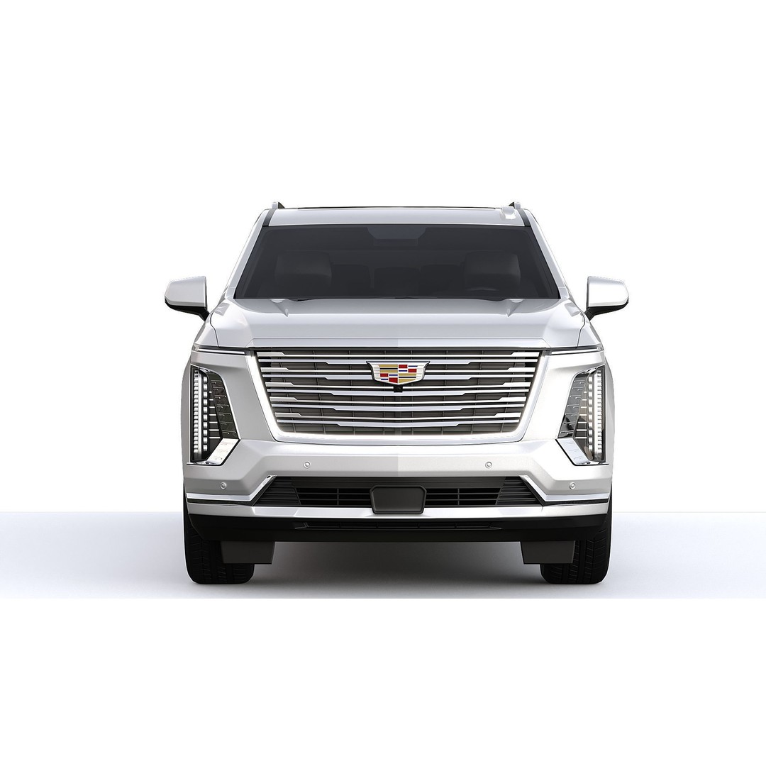 Cadillac Escalade 3D Model – Luxury SUV, PBR Textures, FBX - View 6