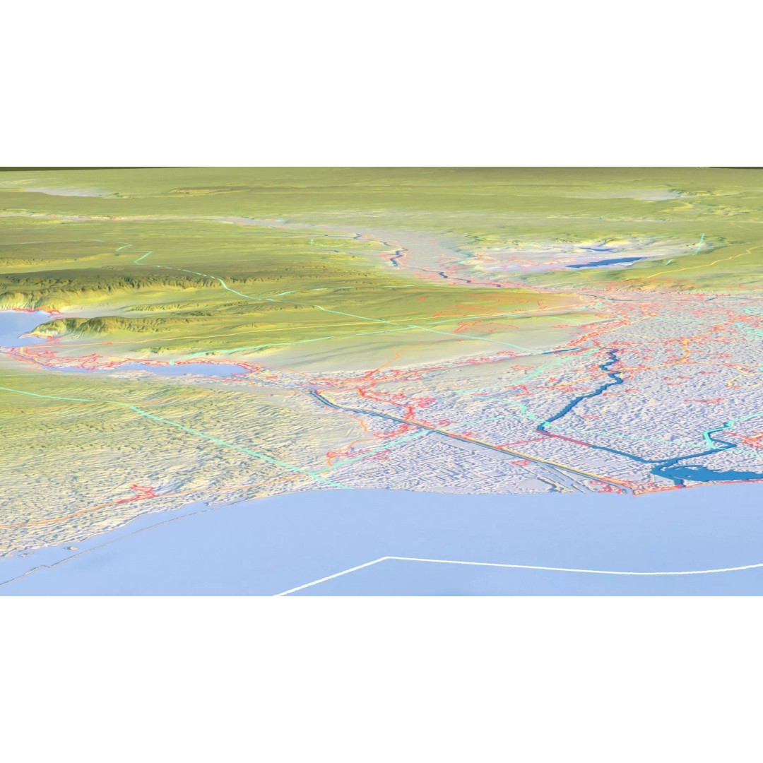Egypt Map 3D Model – Realistic Terrain with 23K Textures, FBX, OBJ - View 19