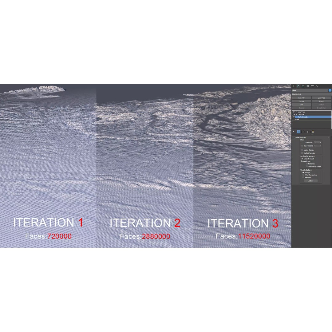 Ukraine Map 3D Model – Realistic Satellite Terrain, FBX, OBJ - View 20