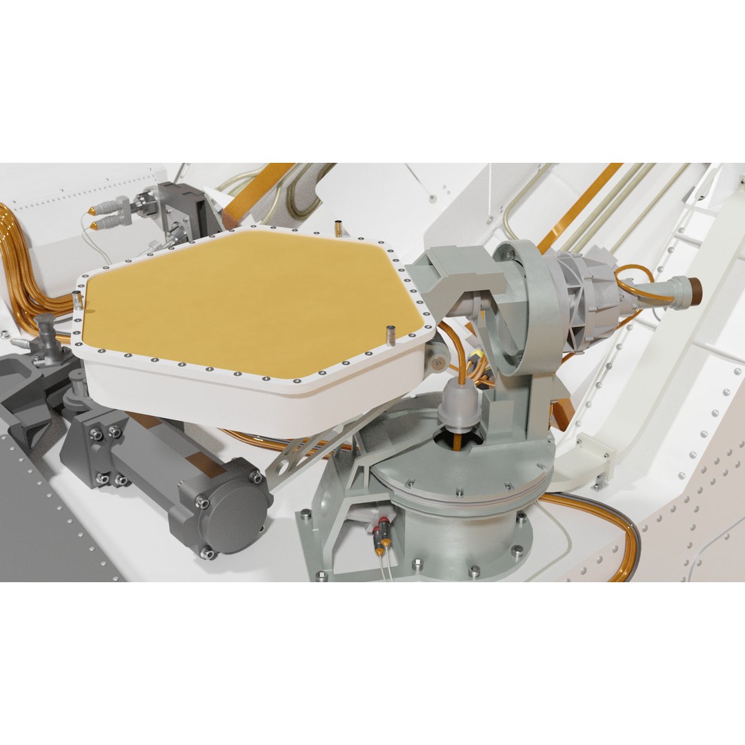Curiosity Rover 3D Model – Detailed Space Exploration Asset, Blender - View 16