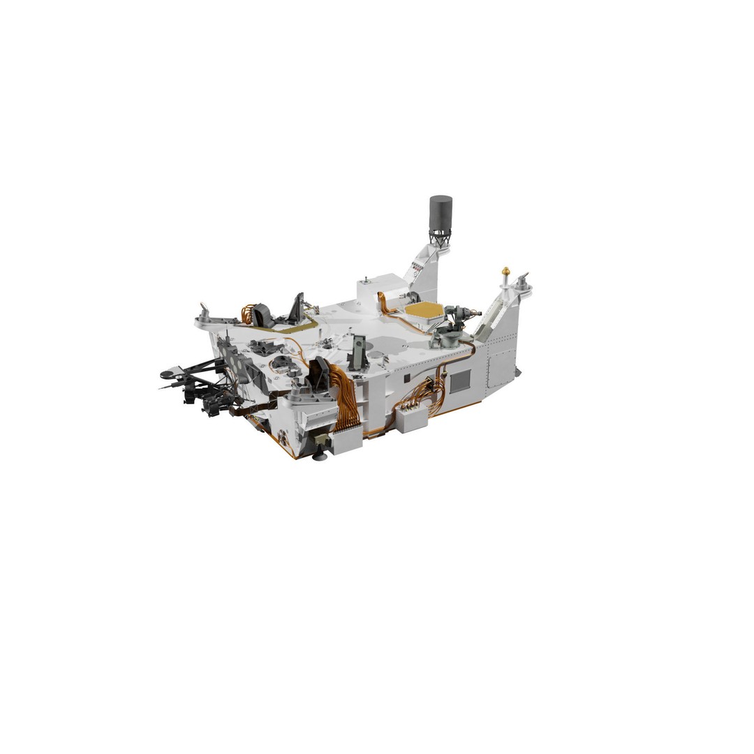 Curiosity Rover 3D Model – Detailed Space Exploration Asset, Blender - View 18