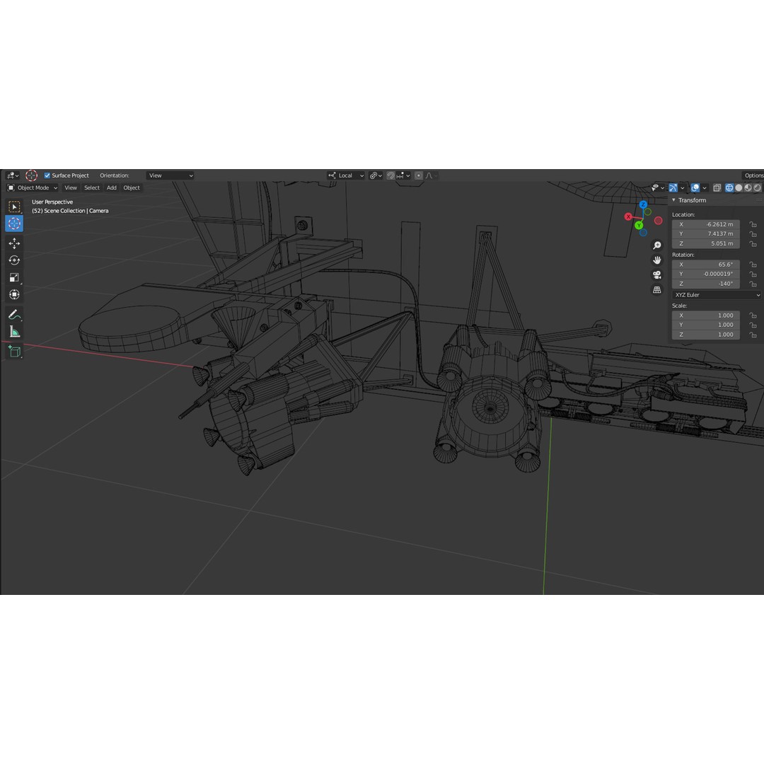 Curiosity Rover 3D Model – Detailed Space Exploration Asset, Blender - View 39