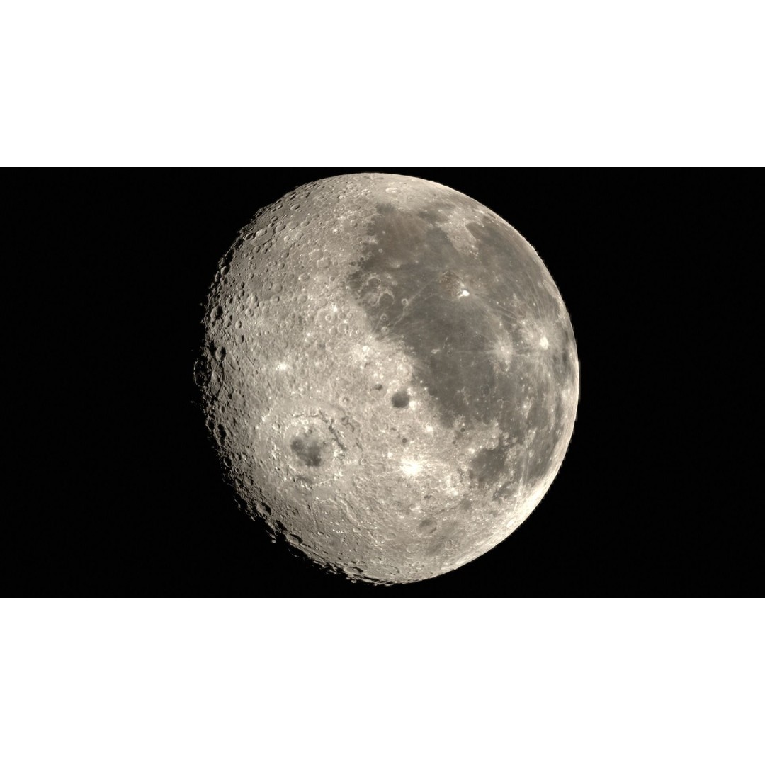 Moon 3D Model – Highly Detailed PBR Asset for Close-Up Renders - View 13