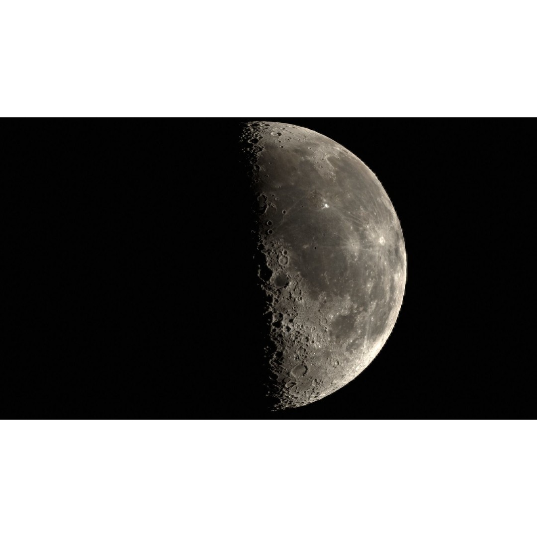 Moon 3D Model – Highly Detailed PBR Asset for Close-Up Renders - View 16