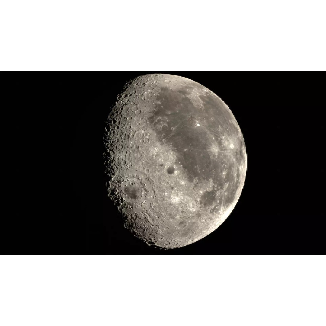 Moon 3D Model – Highly Detailed PBR Asset for Close-Up Renders - View 2
